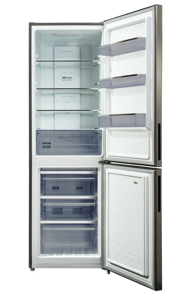 P65564FFBL-E 161/70Litre 55x170cm NO FROST BLACK FRIDGE FREEZER