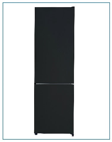 P65564FFBL-E 161/70Litre 55x170cm NO FROST BLACK FRIDGE FREEZER