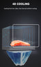P75562MLBL-2 PowerPoint Black Fridge Freezer