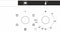 P06E1V1BL 60CM SINGLE CAVITY SOLID HOB COOKER WITH FAN OVEN BLACK