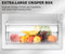 P75562MLBL-2 PowerPoint Black Fridge Freezer