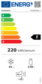 P75562MLBL-2 PowerPoint Black Fridge Freezer