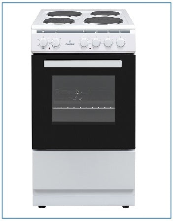 P05E1V2W 50CM SINGLE CAVITY WITH FAN OVEN & SOLID HOB