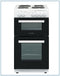 P05E2V2W 50CM DOUBLE CAVITY SOLID TOP COOKER WHITE