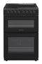 P06C2V1BL POWERPOINT 60CM DOUBLE CAVITY CERAMIC TOP COOKER BLACK