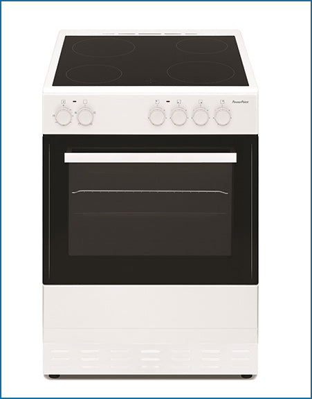 P06C1S1W PowerPoint 60cm Single Cavity with Ceramic Hob