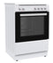 P06C1V1W SINGLE CAVITY 60 CM CERAMIC TOP FAN OVEN WHITE