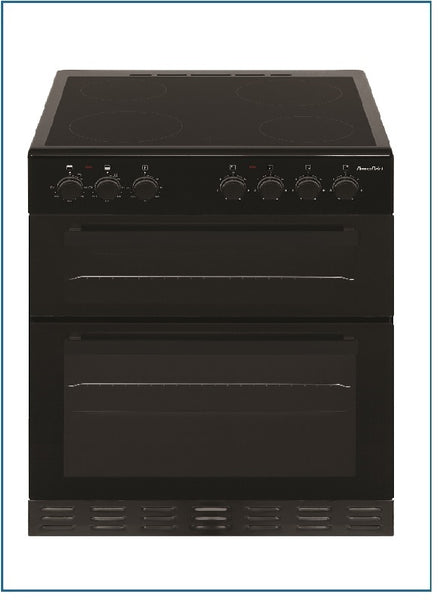 P06C2S1BL PowerPoint 60cm Double Cavity with Ceramic Hob