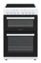 P06C2V1WH POWERPOINT 60CM DOUBLE CAVITY COOKER WITH CERAMIC HOB