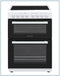 P06C2V1WH POWERPOINT 60CM DOUBLE CAVITY COOKER WITH CERAMIC HOB