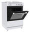 P06E1V2WH 60 CM SINGLE CAVITY COOKER WITH FAN OVEN & SOLID HOB