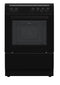 P06E1V1BL 60CM SINGLE CAVITY SOLID HOB COOKER WITH FAN OVEN BLACK