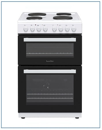 P06E2V1W 60CM DOUBLE CAVITY COOKER WHITE