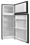 P75562KBL 6/2 Top Mounted Fridge Freezer Black