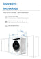 P328514MLW 8Kg Washer Dryer with inverter motor.
