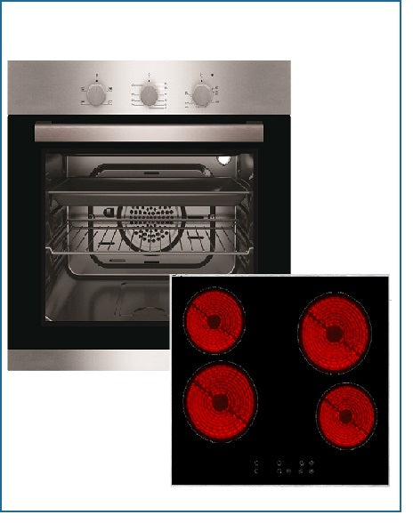 CKPK6 PowerPoint Oven and Ceramic Hob Pack