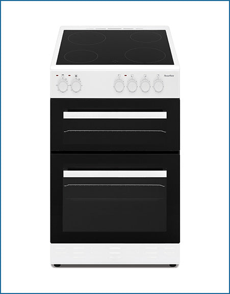P05C2SWH PowerPoint 50cm Double Cavity with Ceramic Hob
