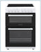 P06C2V1WH  POWERPOINT 60CM DOUBLE CAVITY COOKER WITH CERAMIC HOB