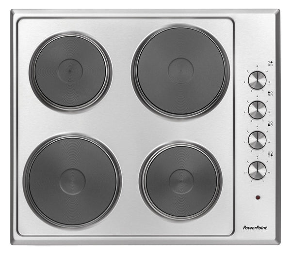 Stainless Steel 4 Ring Solid Plate Hob