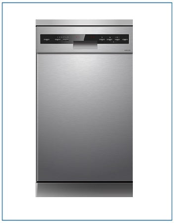 P24510M6SS PowerPoint 45cm 10 Place Dishwasher Stainless Steel