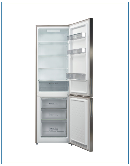 P65564MSFX 187/75 SMART FROST FRIDGE FREEZER